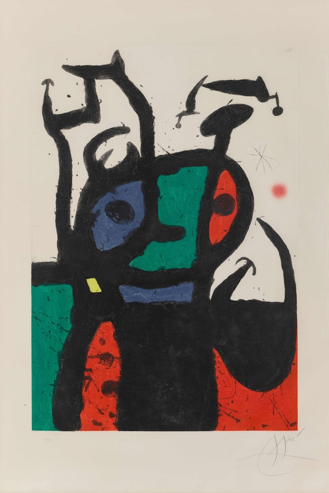 Le Matador (Dupin 510) by Joan Miró