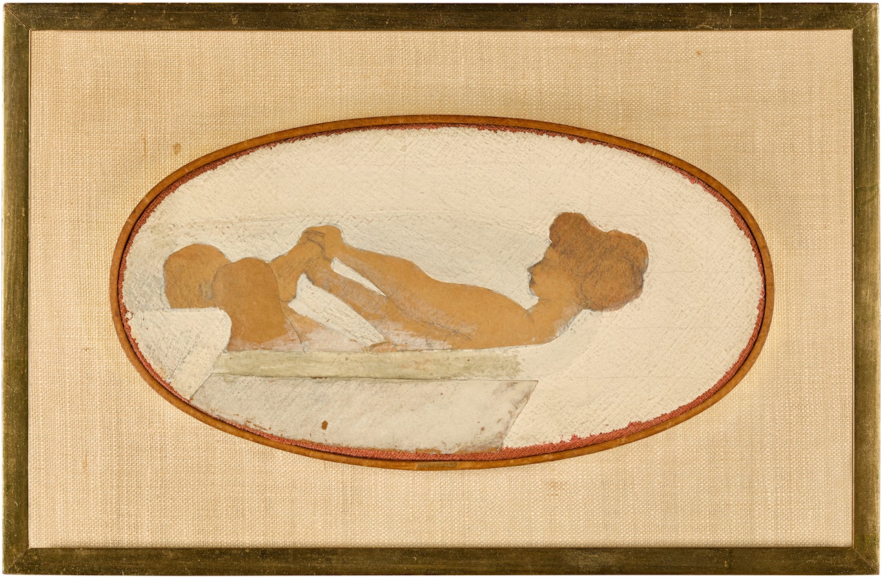 Little Bathtub Collage #3 by Tom Wesselmann