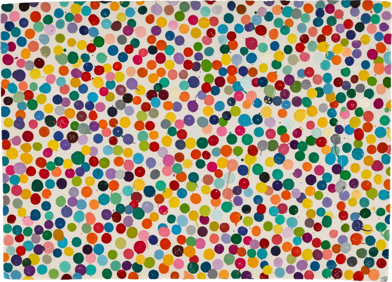 6039. Any life is a story, from The Currency by Damien Hirst