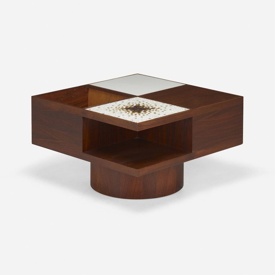 Illuminated coffee table, model 440 by Vladimir Kagan