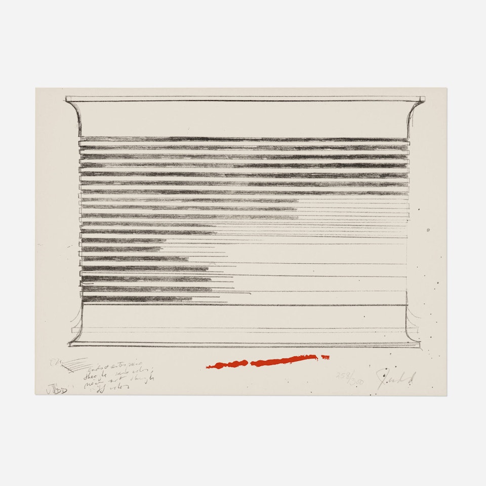 Untitled (from the New York Collection for Stockholm portfolio) by Donald Judd