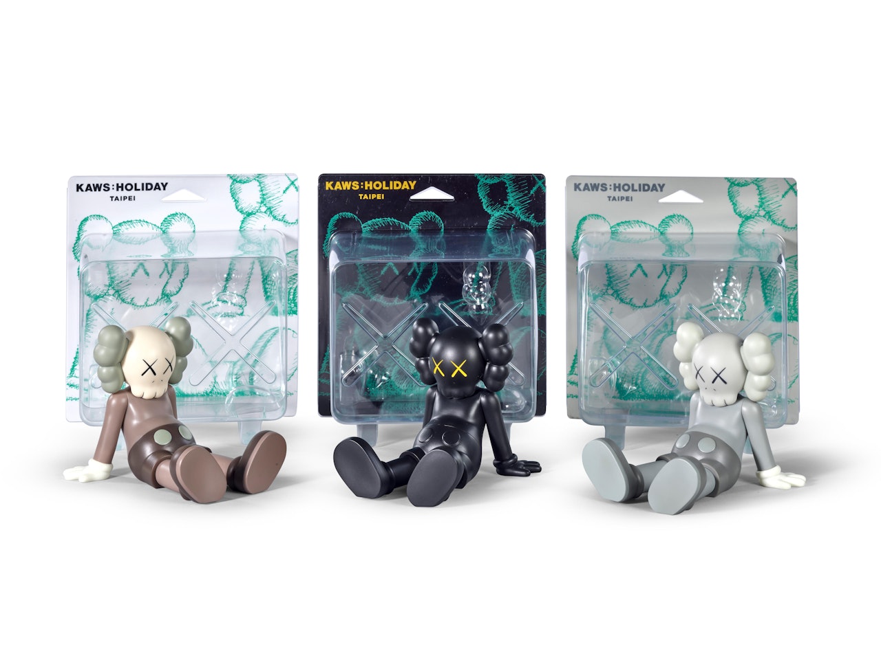 Holiday: Taipei (Set of Three) by Kaws