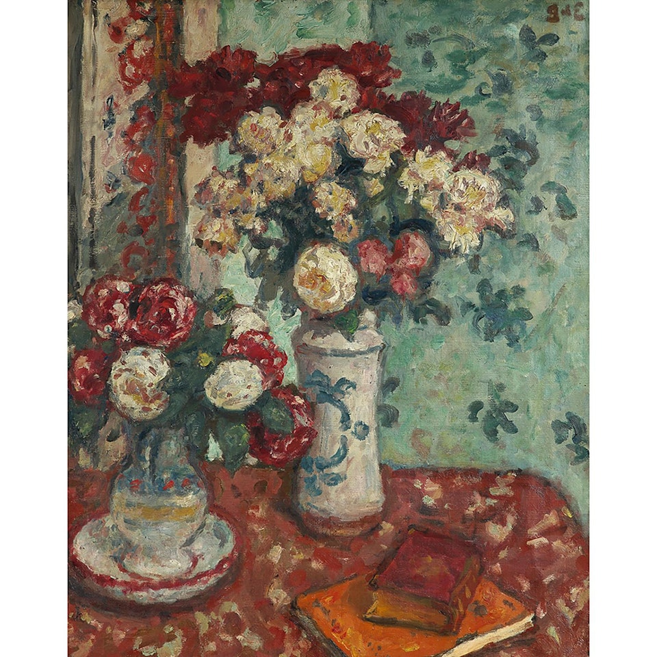 DEUX VASES DE FLEURS by Georges d’Espagnat