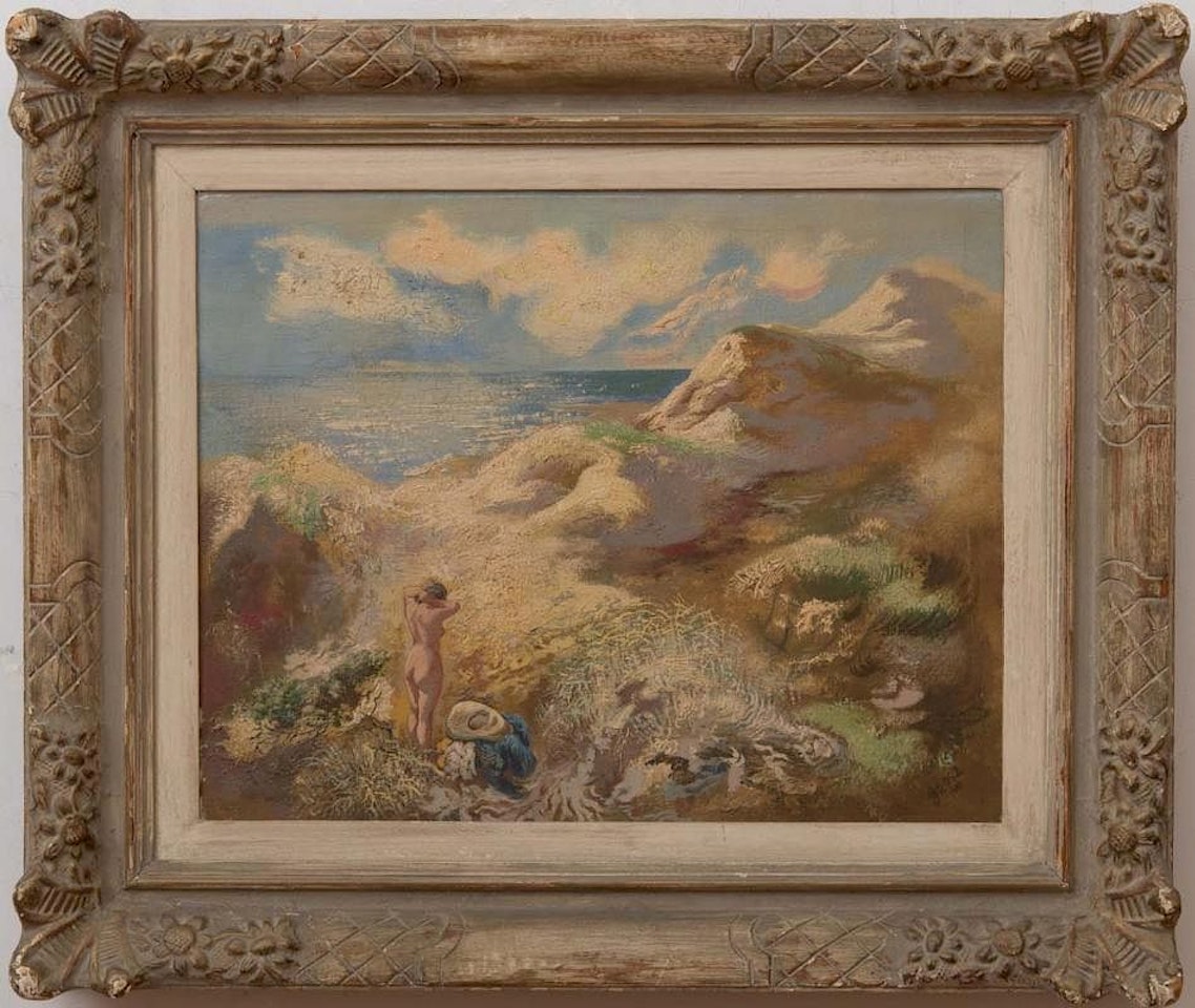 IN THE DUNES by George Grosz