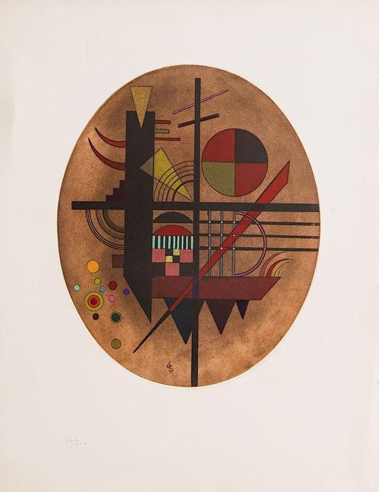 MESSAGE INTIME by Wassily Kandinsky