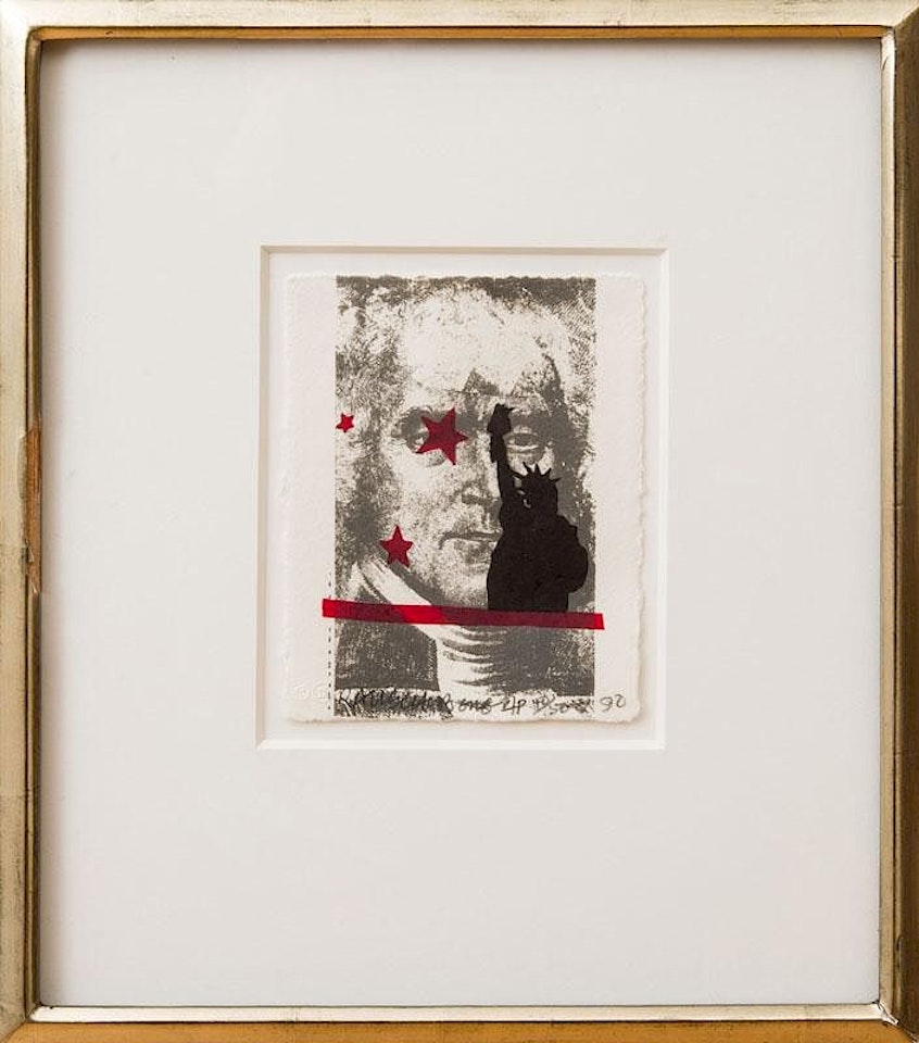 SPACKLE, FROM HARVEY GRANT PORTFOLIO by Robert Rauschenberg