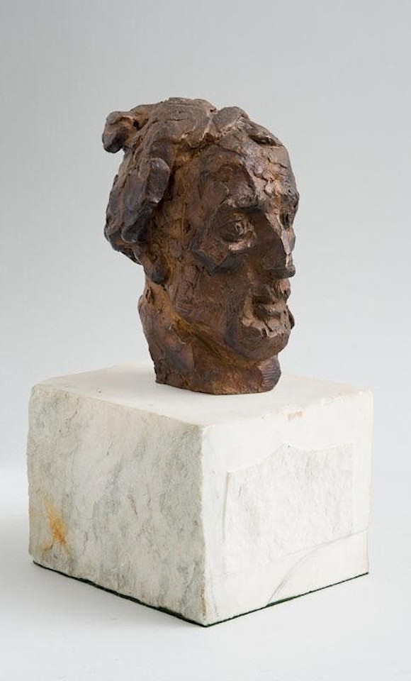 HEAD OF A MAN by Jacques Lipchitz