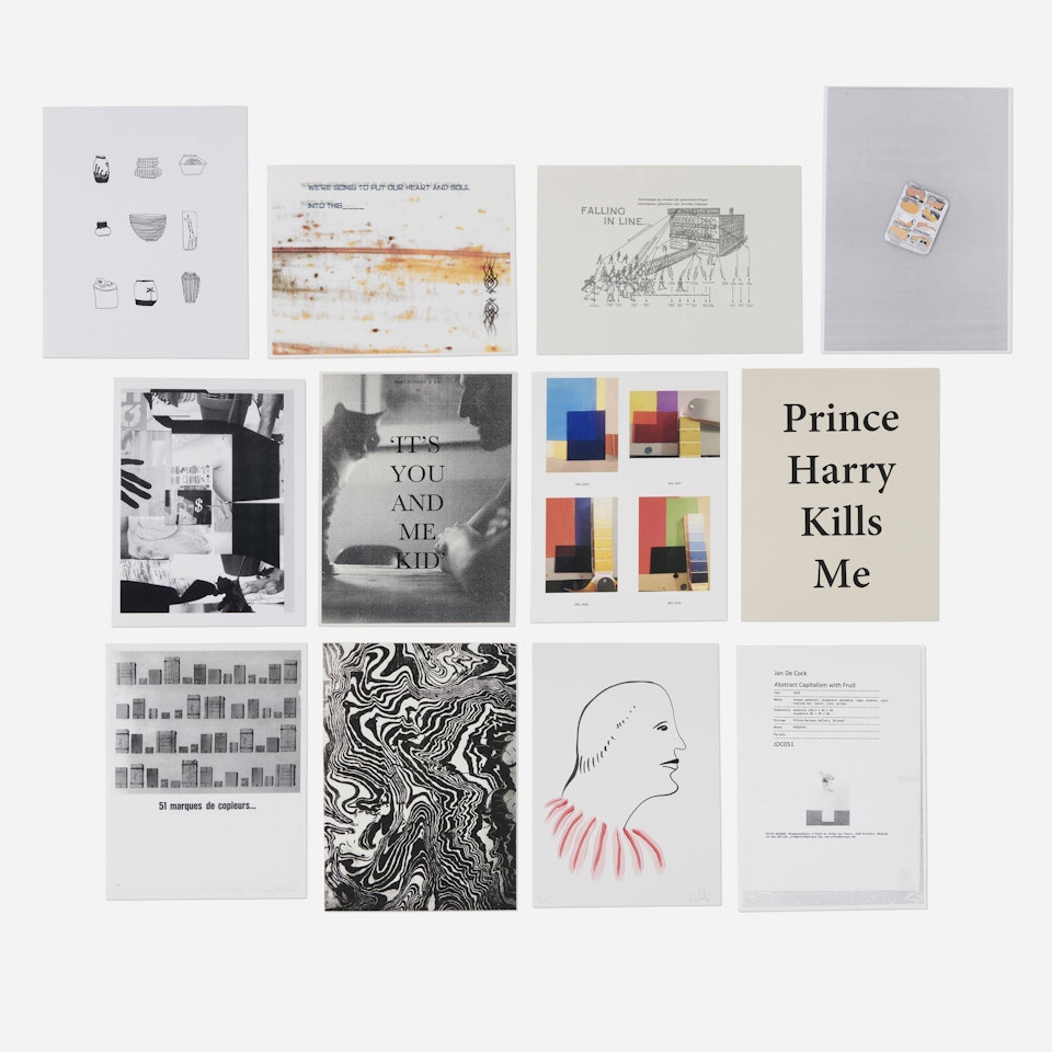 Untitled (from the White Columns Print portfolio) (twelve works) by Various Artists