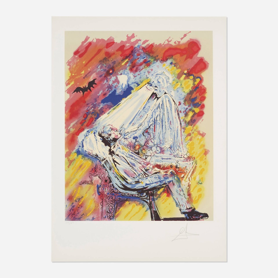 La lumber de la guerison (The Dentist) (from the L'Aventure médicale suite) by Salvador Dali