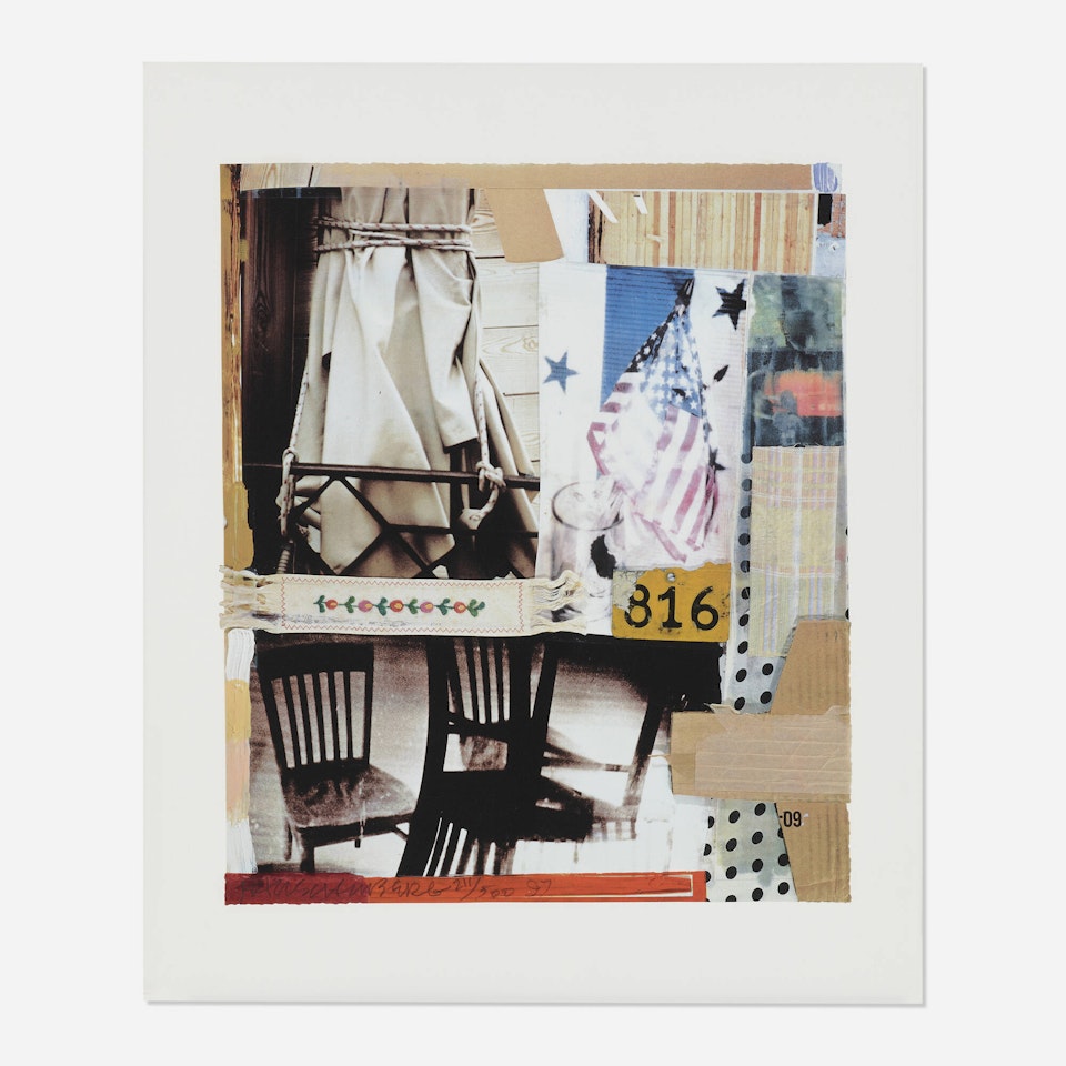 Tag by Robert Rauschenberg