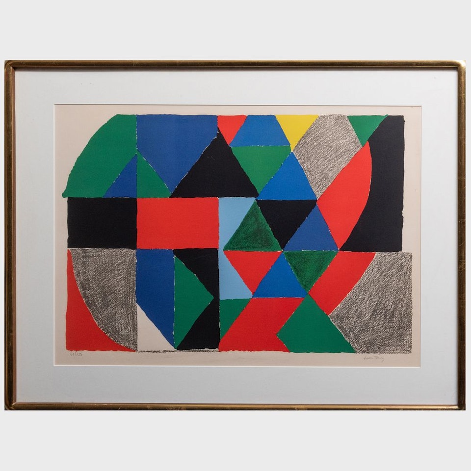 Scottisch (ou Polyphonie) by Sonia Delaunay