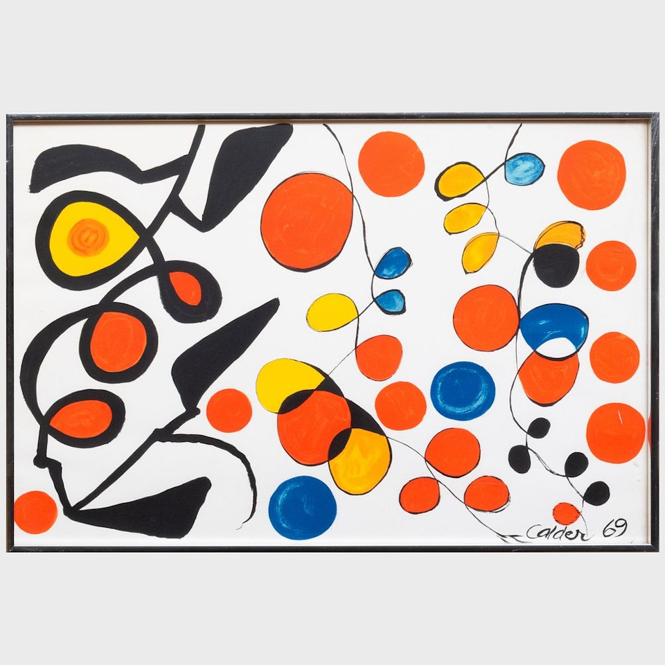 Untitled; and Untitled by Alexander Calder