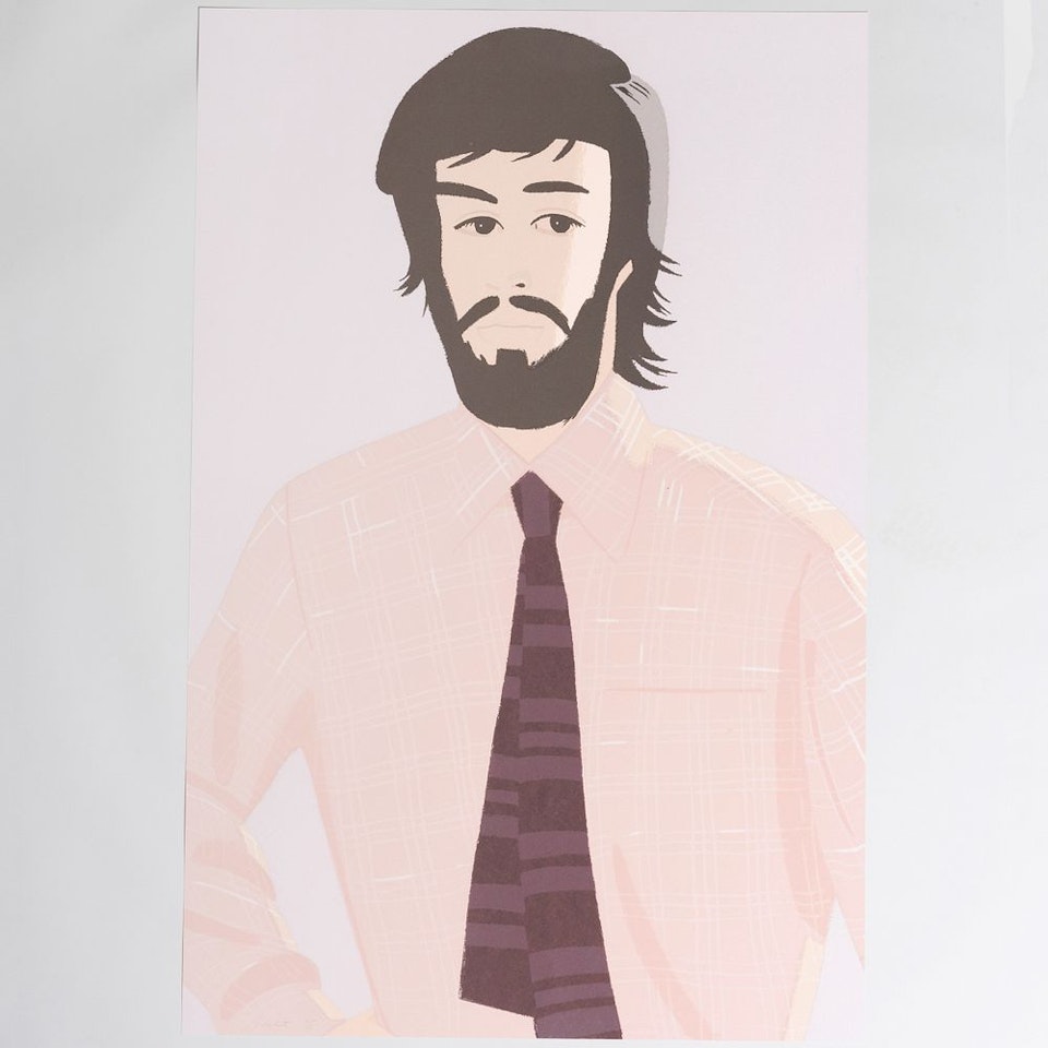 Plaid Shirt 1 by Alex Katz
