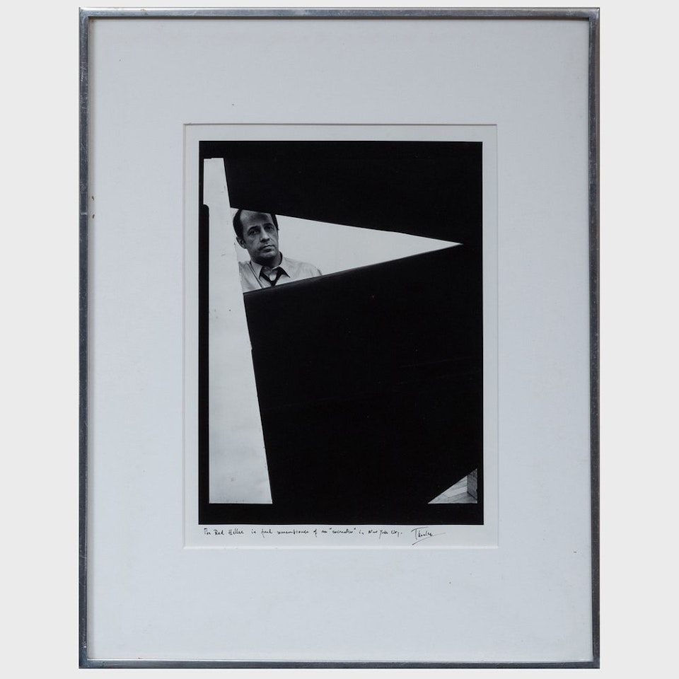 Portrait of Pierre Boulez by Arnold Newman