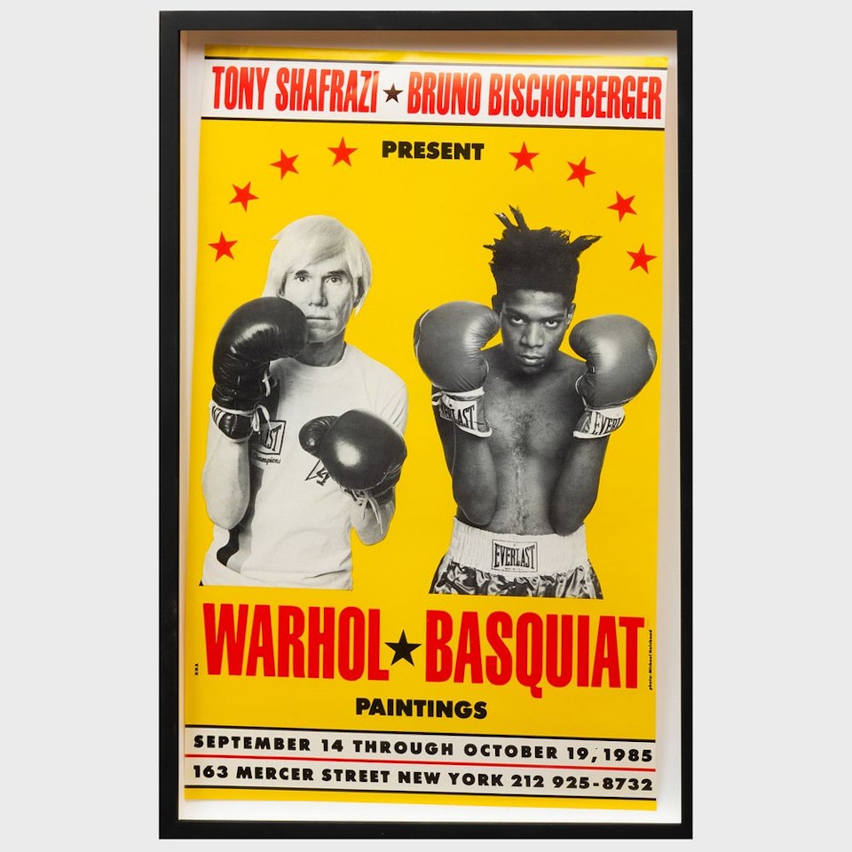 Warhol-Basquiat Poster by Andy Warhol