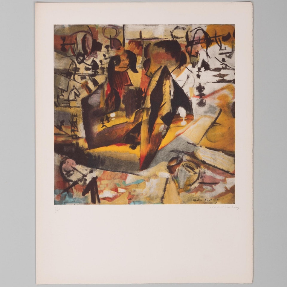 The Chess Players by Marcel Duchamp