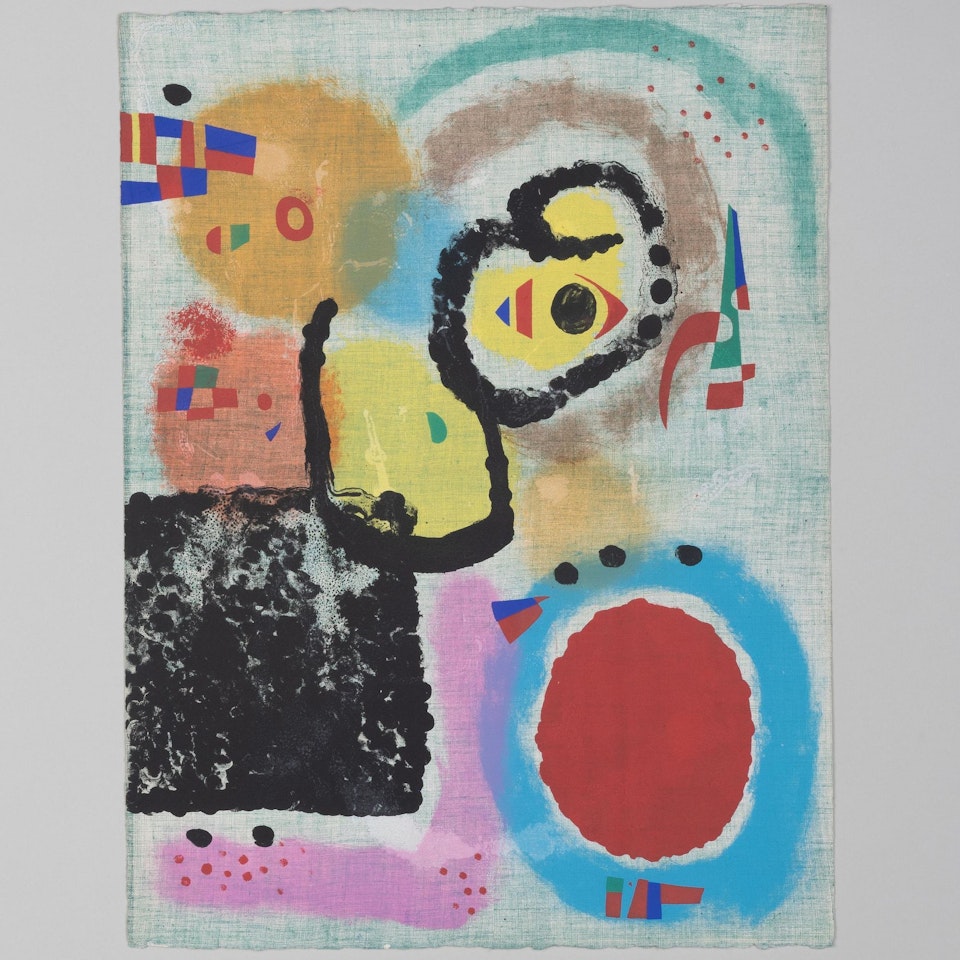 Intermediate State of Centenary of the Imprimerie Mourlot by Joan Miró