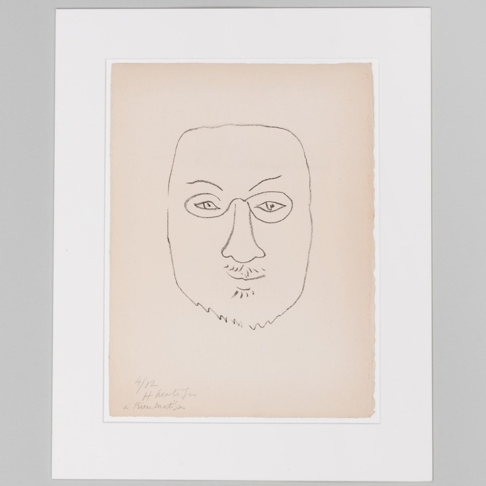 Henri Matisse, mask by Henri Matisse