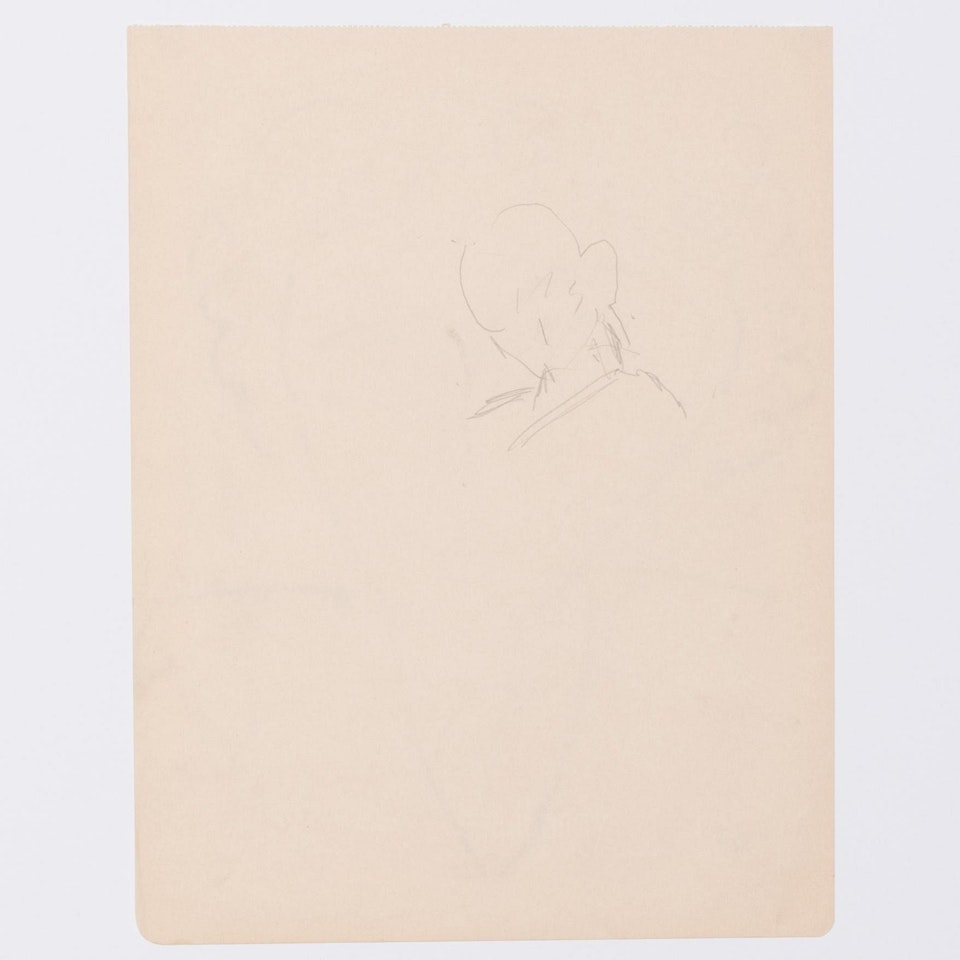 Profile study by Henri Matisse