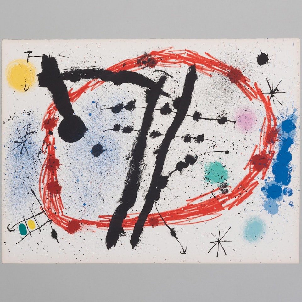 The Broken Circle by Joan Miró