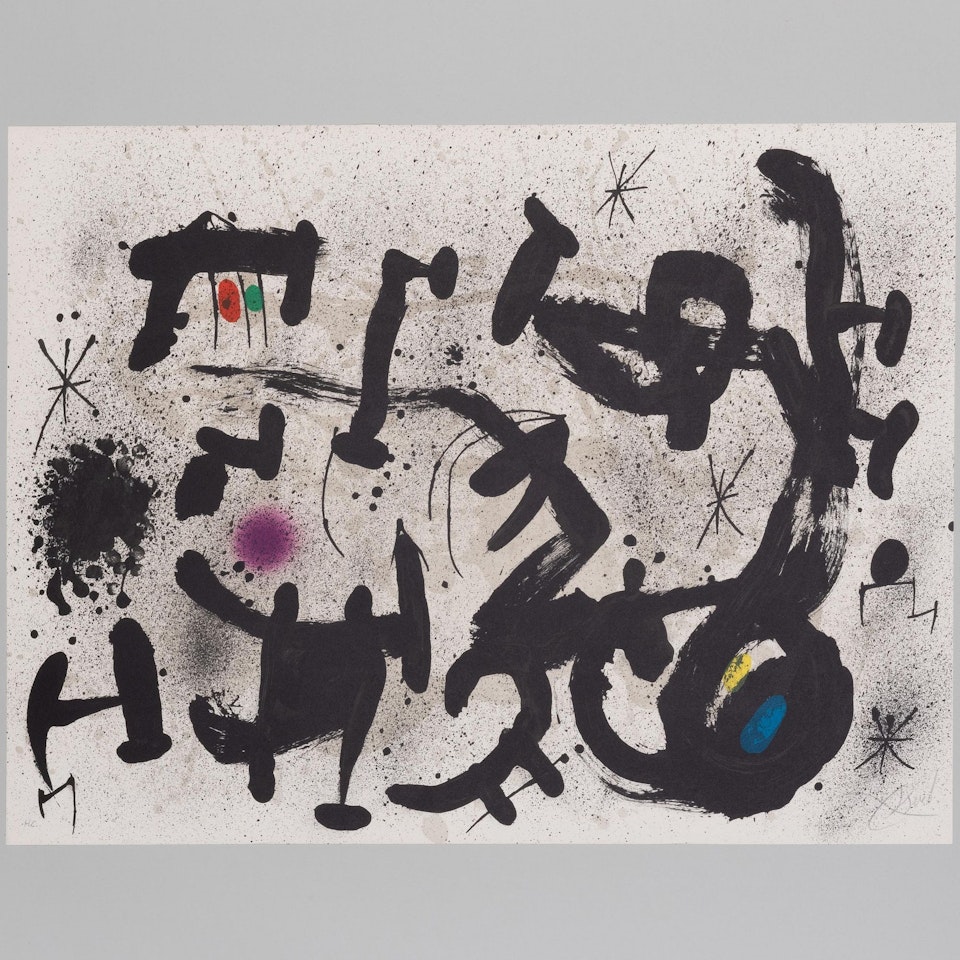  Homage to Joan Prats by Joan Miró
