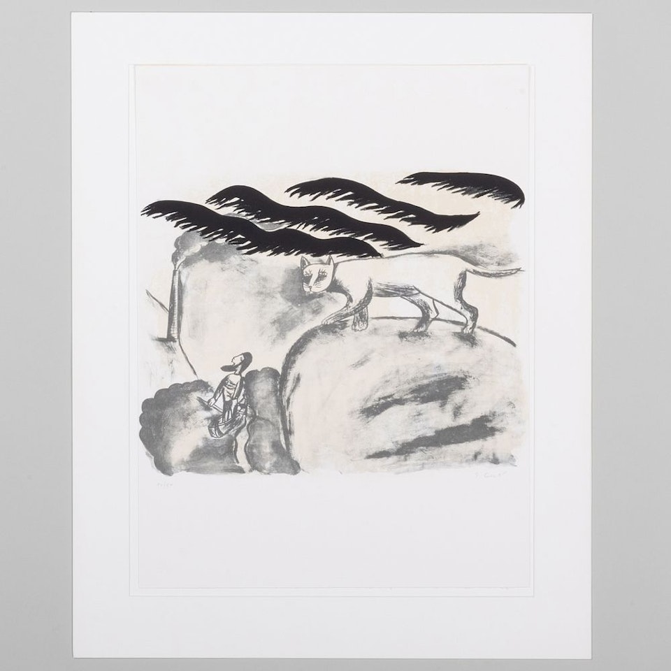 Al buio sul mare Adriatico, from Imagine Force by Enzo Cucchi