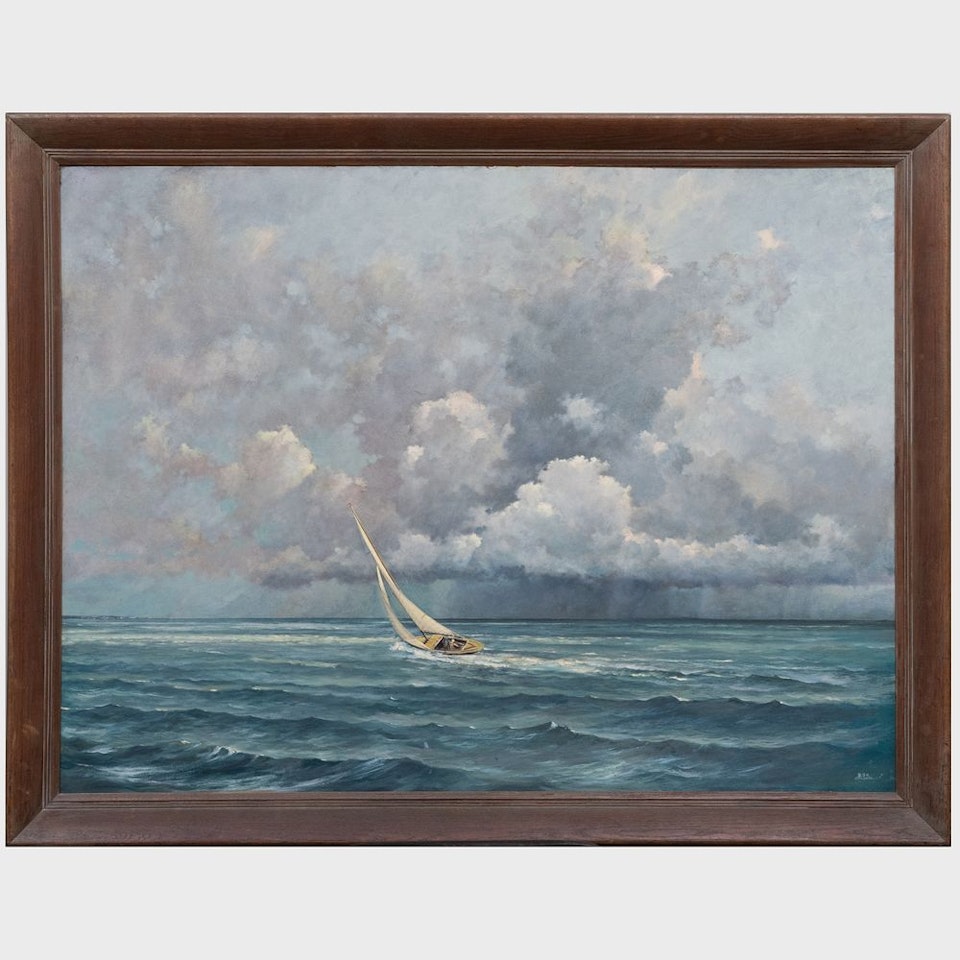 Ahead of the Squall by Eric Sloane