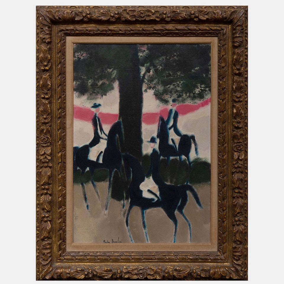Trois Cavaliers by André Brasilier