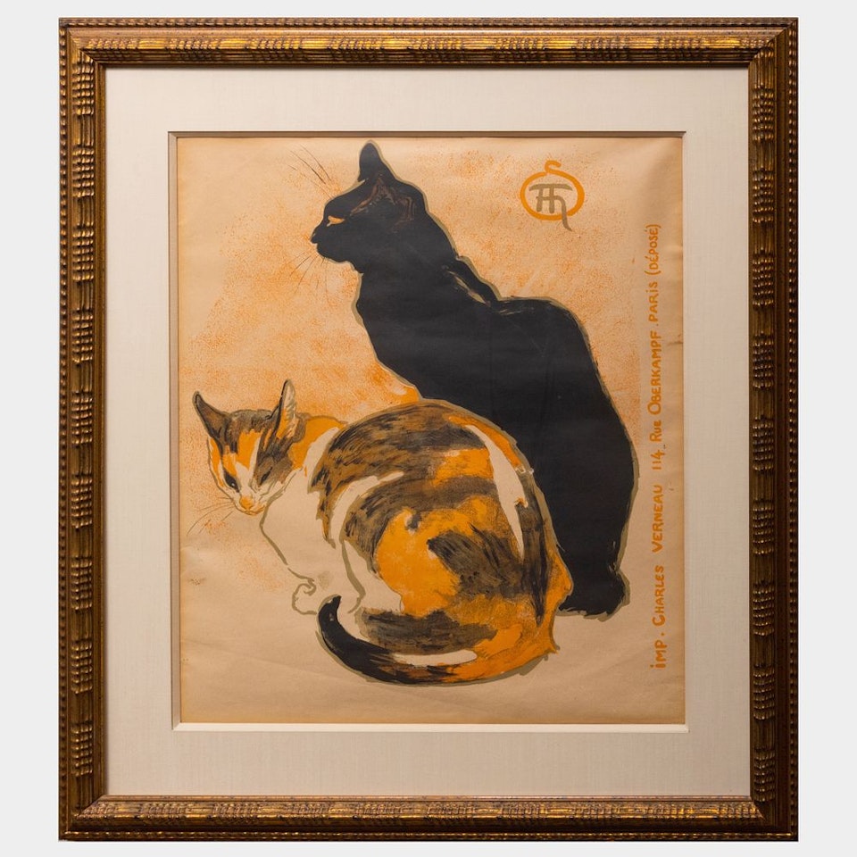 Exposition à la bodinière by Théophile Alexandre Steinlen