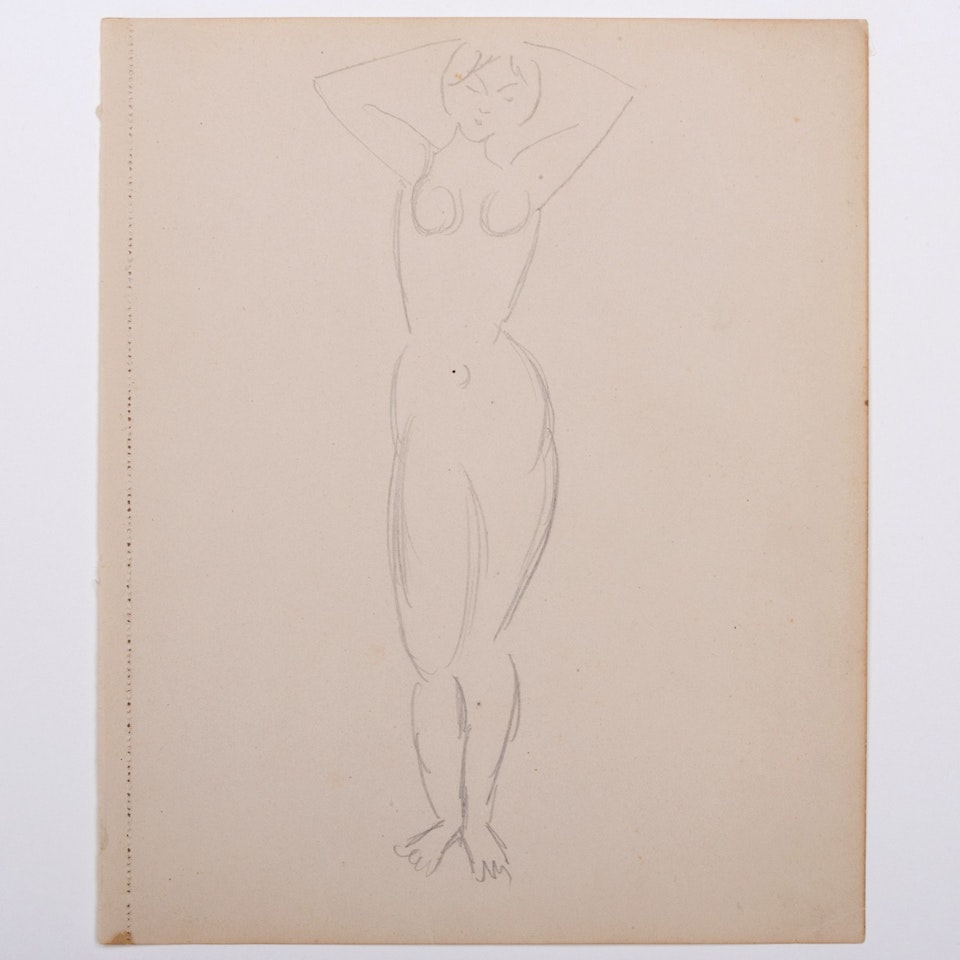 Nu, bras levés by Henri Matisse