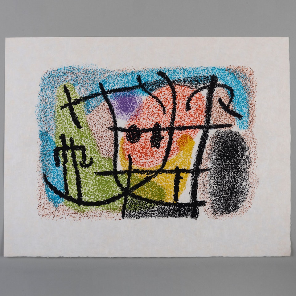 Cartones One Plate by Joan Miró