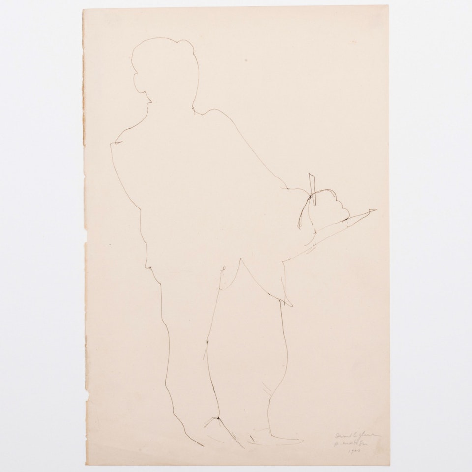 Devant la glace by Henri Matisse