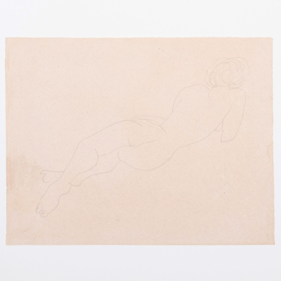 Nu allonge de dos by Henri Matisse