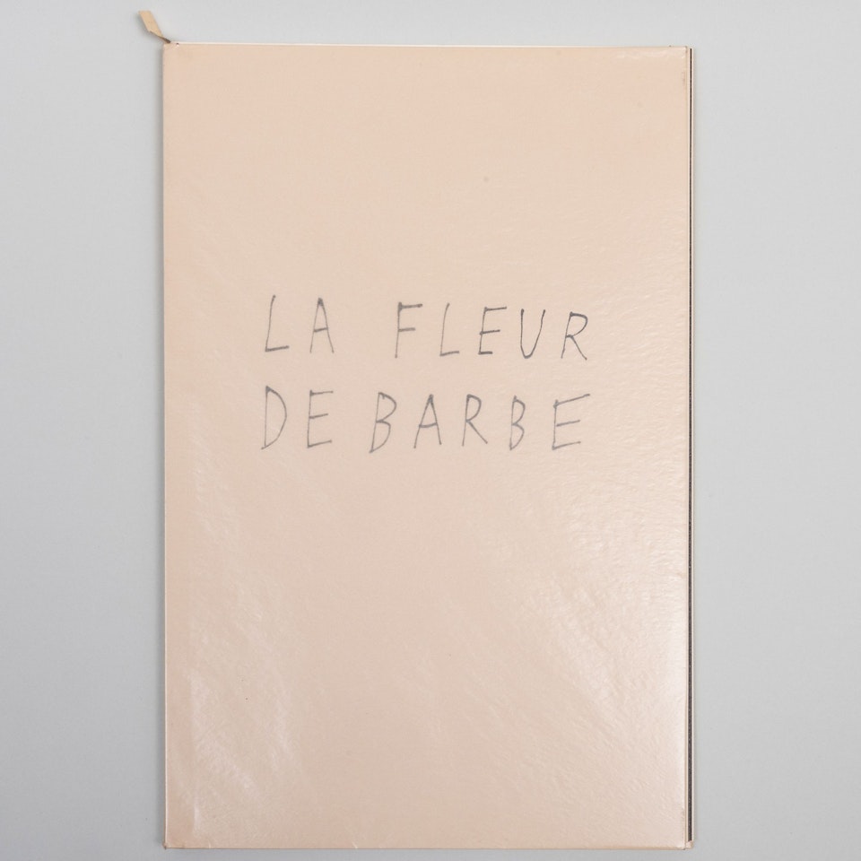 La Fleur de Barbe by Jean Dubuffet