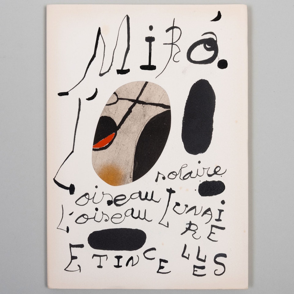 Oiseau Solaire, Oiseau Lunaire, Etincelles by Joan Miró