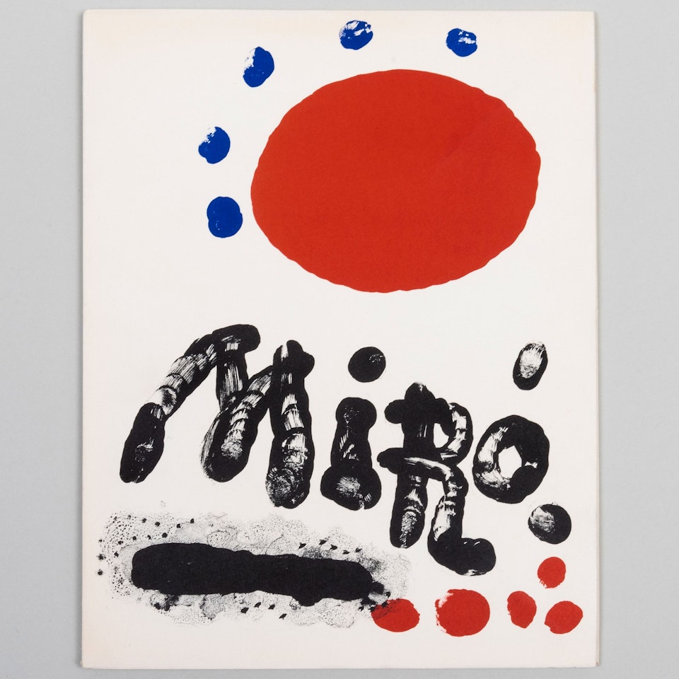 Recent Paintings by Joan Miró