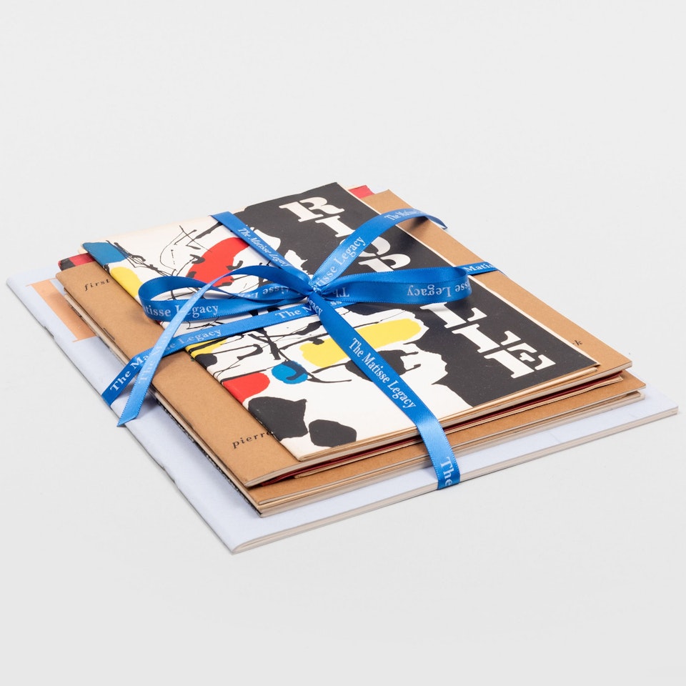 Miscellaneous Group of Nine Pierre Matisse Gallery Exhibition Catalogues by Various Artists