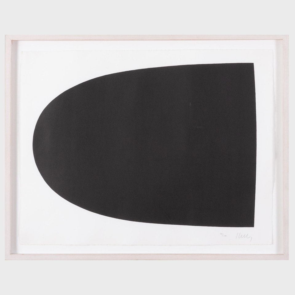 Black Form by Ellsworth Kelly