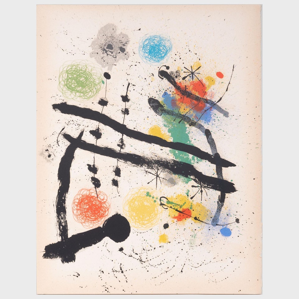 Outside the Circle by Joan Miró
