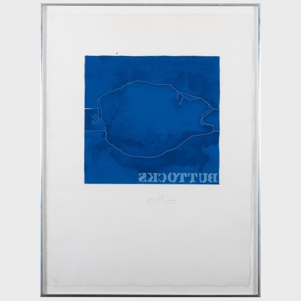 Buttocks by Jasper Johns