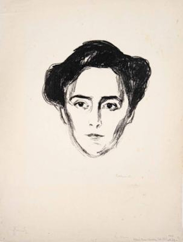 Frau Schwarz (1906) by Edvard Munch