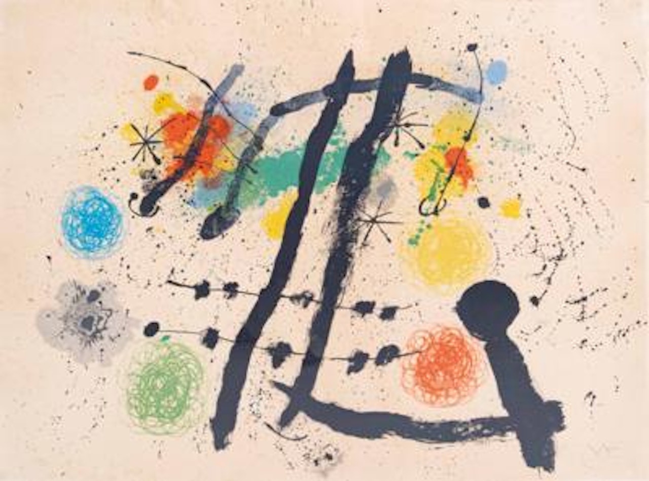 Hors du Cercle by Joan Miró