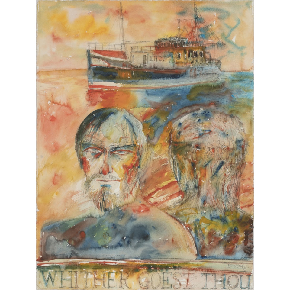 WHITHER GOEST THOU? by John Bellany