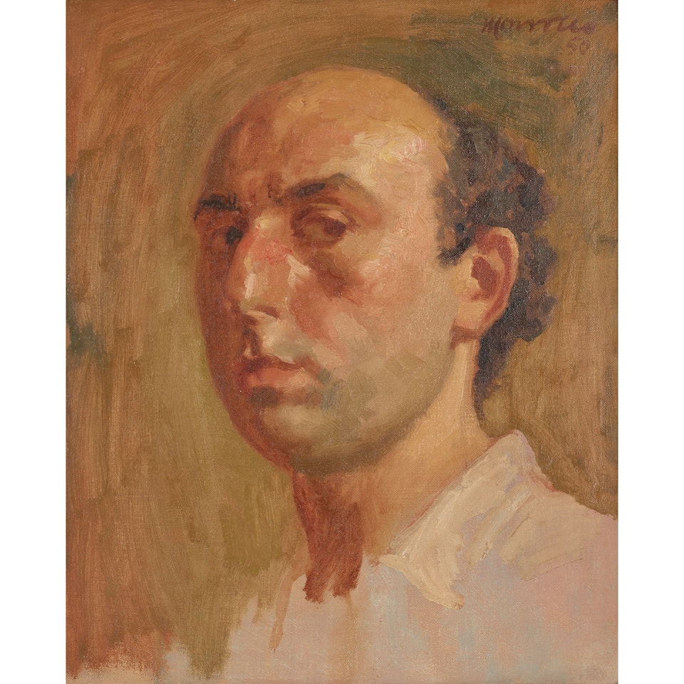 SELF-PORTRAIT by Alberto Morrocco