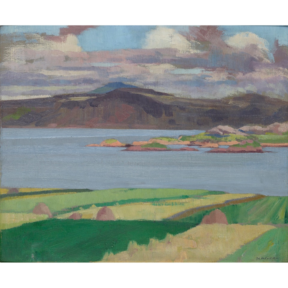 MULL FROM IONA by Francis Campbell Boileau Cadell