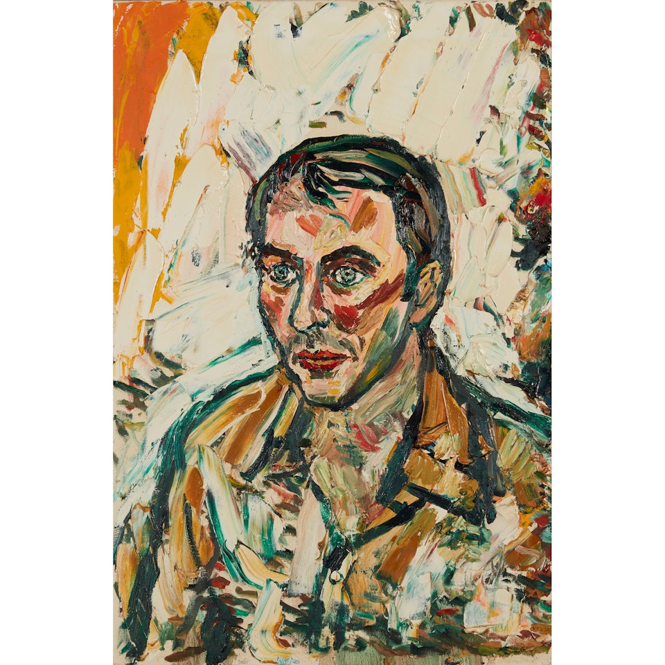 PORTRAIT OF ANTHONY VALENTINE by John Bratby