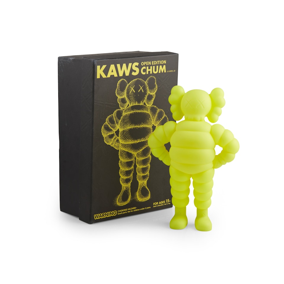 CHUM, OPEN EDITION (YELLOW) by Kaws