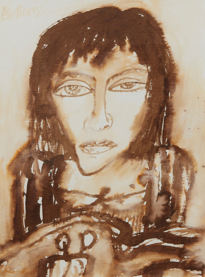 (UNTITLED) PORTRAIT OF A WOMAN by John Bellany