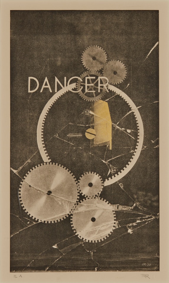 DANCER DANGER by Man Ray