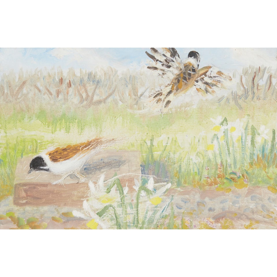 Two Birds by Winifred Nicholson